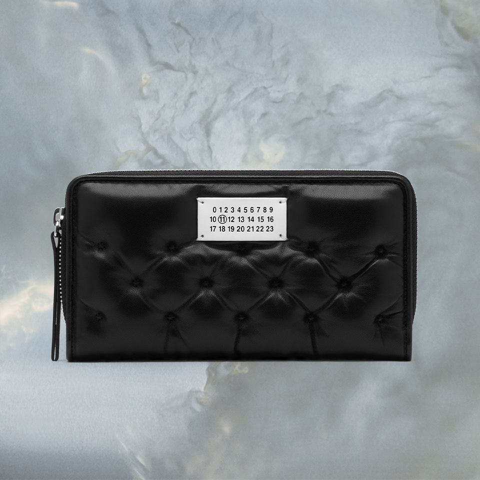 Maison Margiela - 「グラム スラム」エンブローダリー ウォレット | River