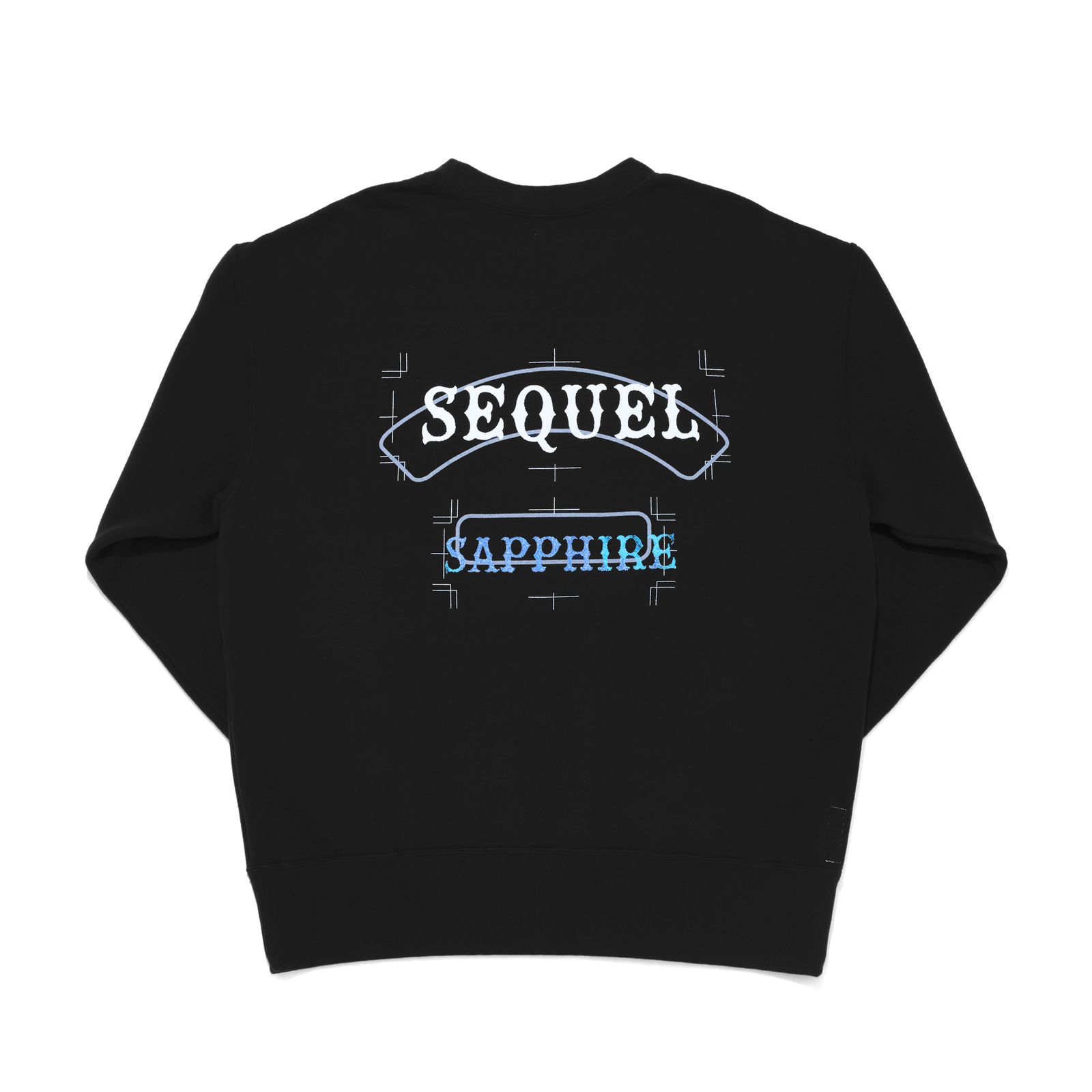 SEQUEL - CREW NECK SWEAT BLACK . | River