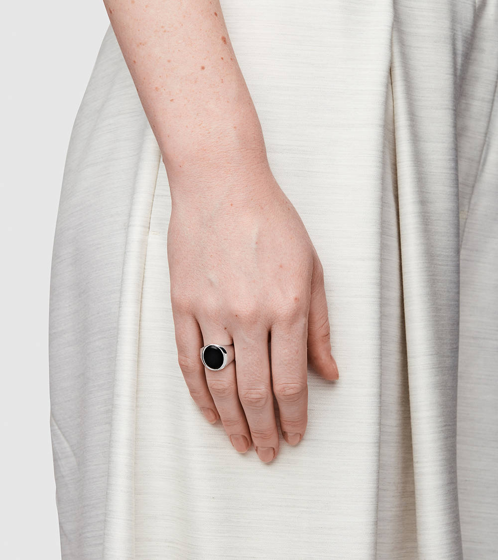 TOMWOOD - Oval Black Onyx / リング (オニキス)/ シルバー925 (ユニ