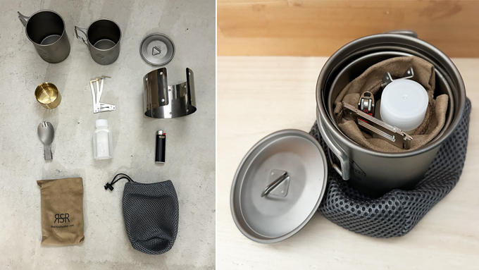 RSR stove | RiverSideRambler | 源流野営釣行ギア