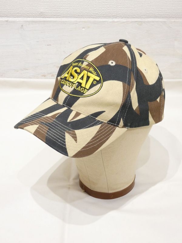 90s 00s ASAT TRIBAL CAMO 6 PANEL CAP - RICUR