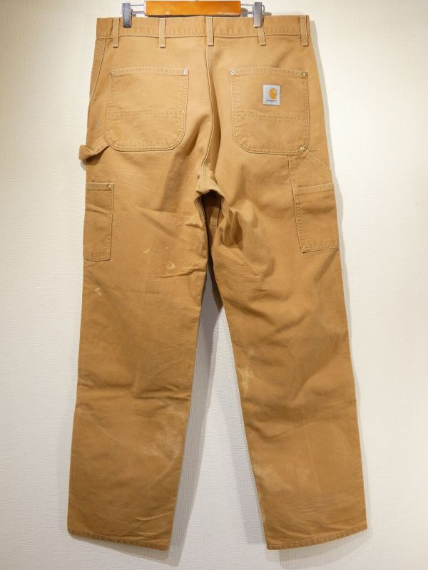 80s Carhartt DOUBLE KNEE BROWN DUCK PAINTER WORK PANTS MADE IN USA