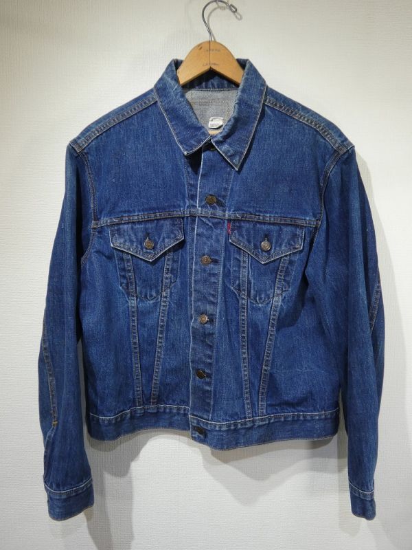 70s Levi's 70505-0217 BLANK TAB DENIM JACKET GJ - RICUR