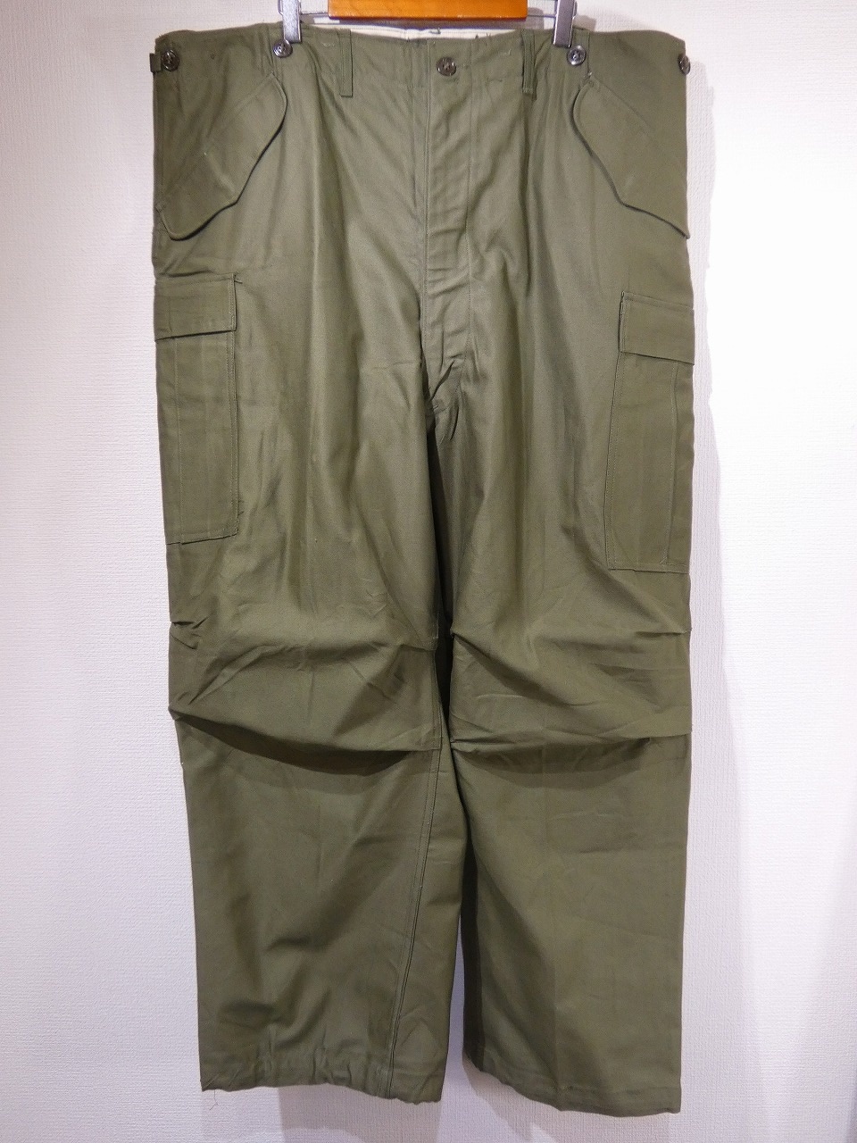 DEAD STOCK 50s US ARMY M-51 FIELD TROUSERS CARGO PANTS X-LARGE