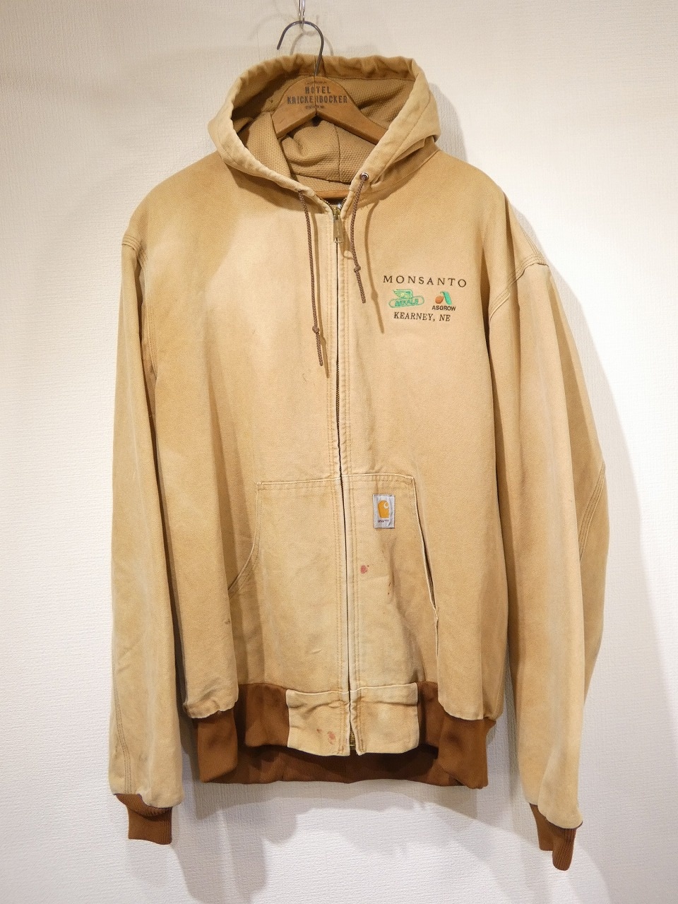 80s Carhartt BROWN DUCK ACTIVE JACKET MADE IN USA - RICUR