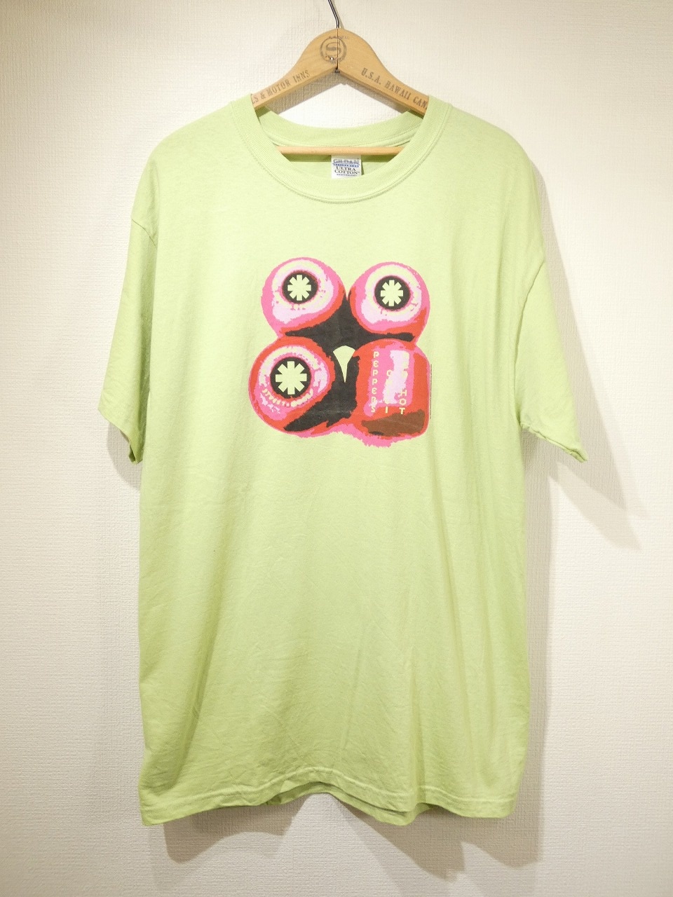 00s GILDAN RED HOT CHILI PEPPERS WHEELS T-SHIRT - RICUR