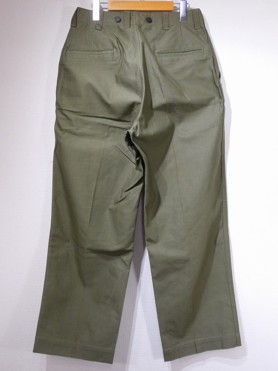 40s US ARMY M-43 FIELD TROUSERS PANTS DEAD STOCK - RICUR
