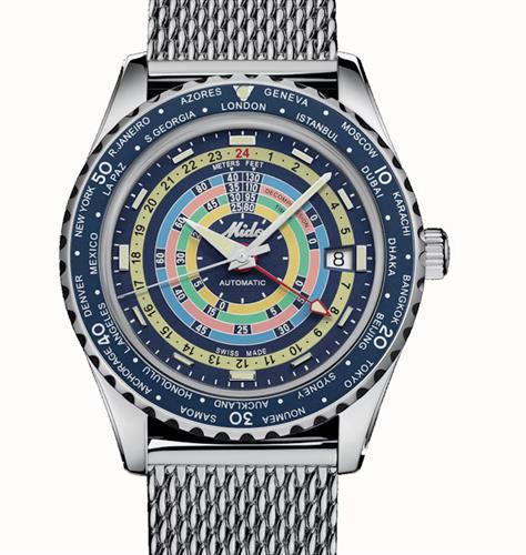 Decompression Worldtimer Blue m026.829.17.041.00 - Mido Ocean Star