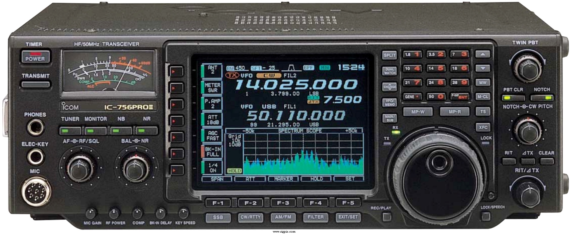 RigPix Database - Icom - IC-756 Pro II