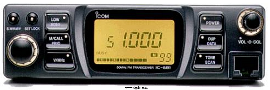 受信機 ICOM IC681 RigPix Database - Icom - IC-681