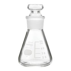 共栓三角フラスコ （HARIO） 50mL TSF－50－SCI 12