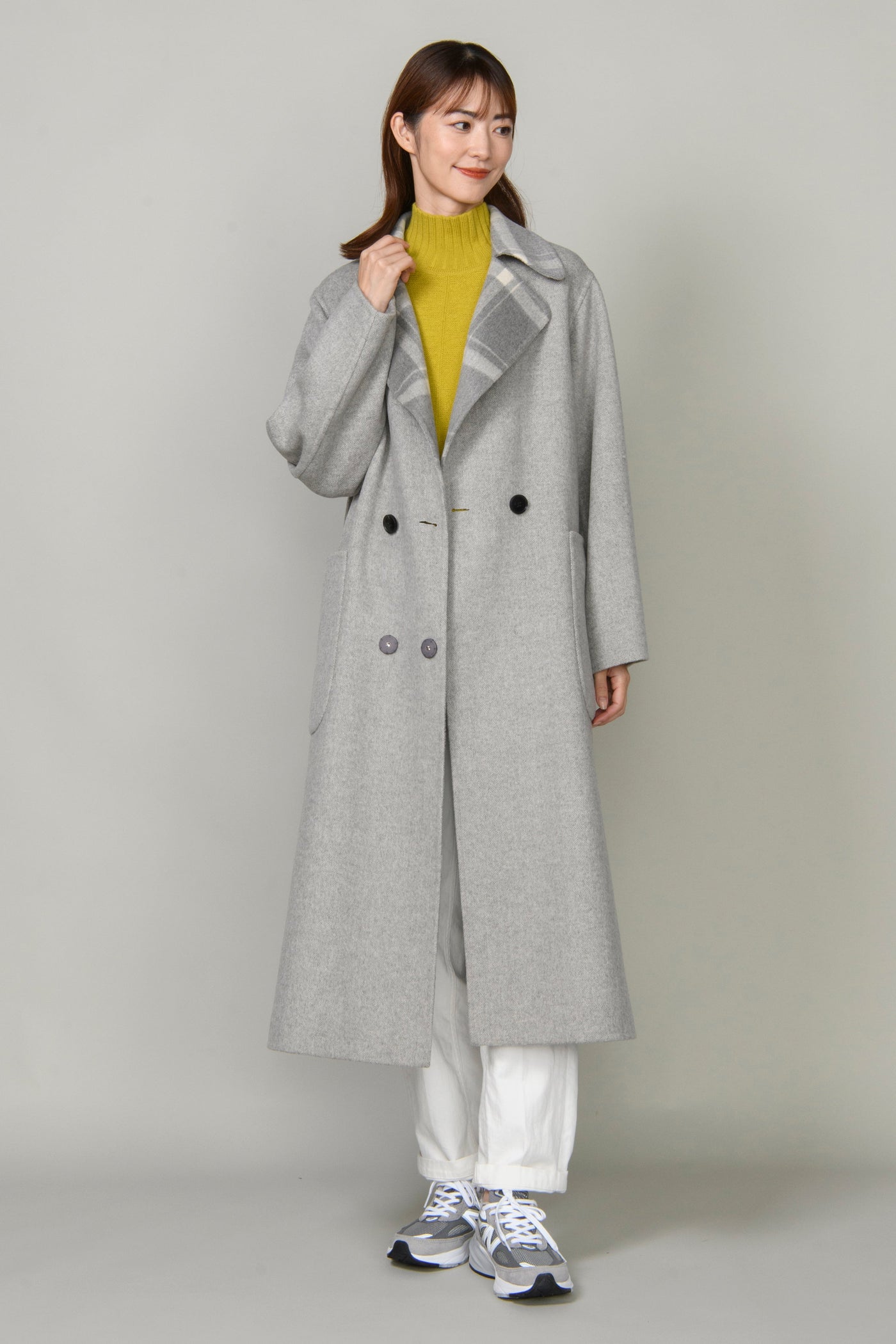 リバーシブルチェックコート – rimorso - リモルソ オンラインストア -