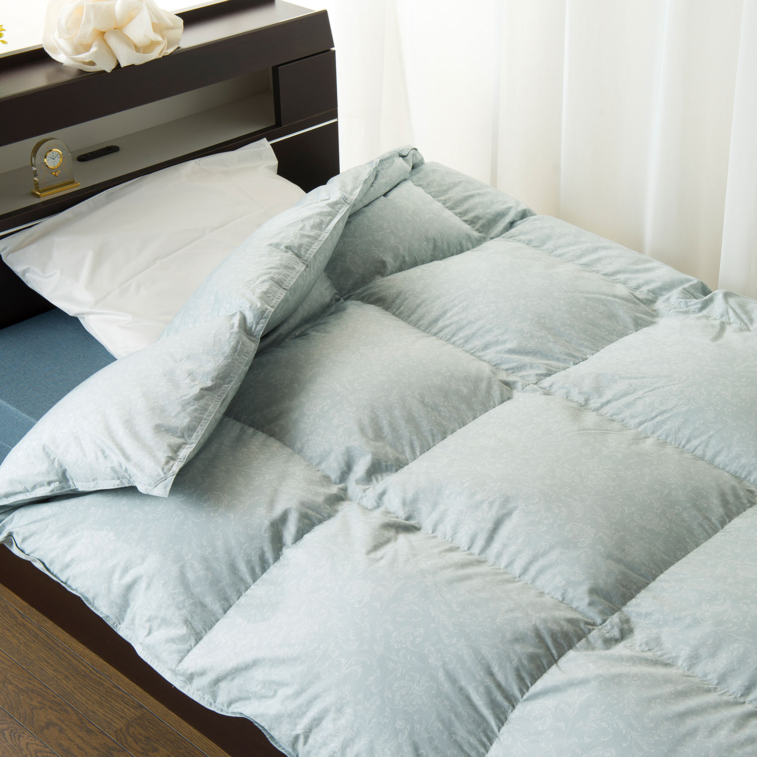 日本の極み] 羽毛合掛ふとん ブルー｜カタログギフトのリンベル[公式]
