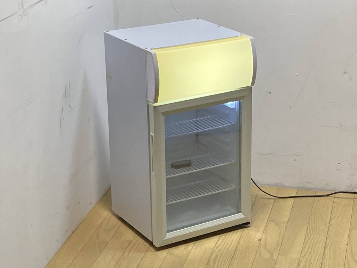 SIS 業務用ディスプレイクーラー 冷蔵庫 SC40B 幅約40×奥行約41.5×高さ