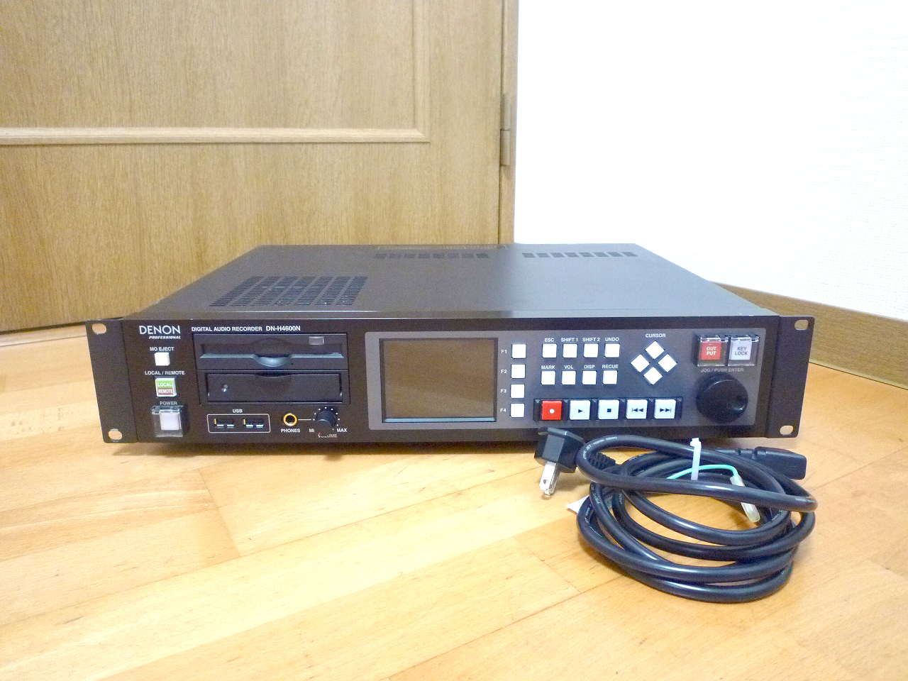 デジタルオーディオレコーダー DENON DN-H4600N デノン 4ch MO HDD