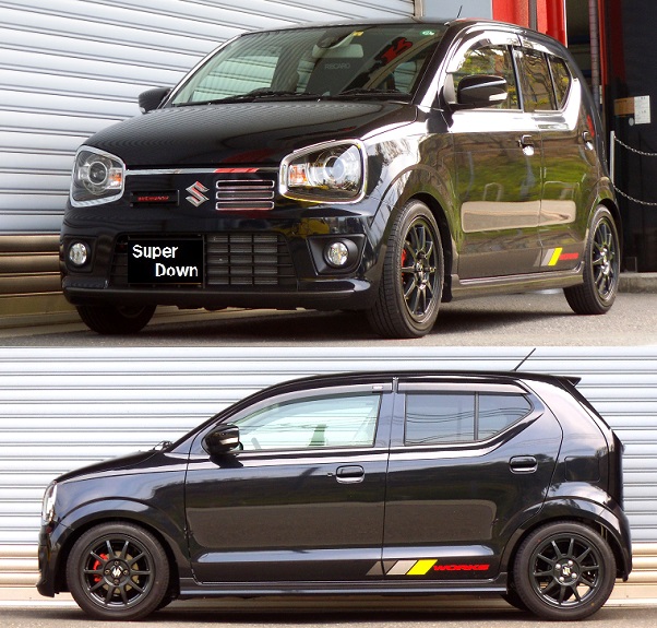 アルト ローダウンサス 一台分 (九種九牌) アルト ローダウンサス 一台分 (