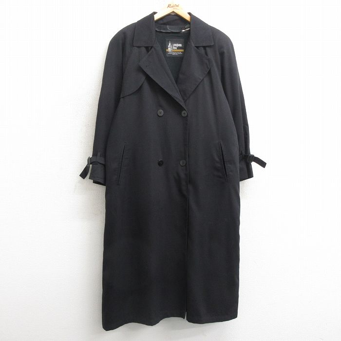 古着通販 古着 ロンドンフォグ 長袖 トレンチ コート レディース 90