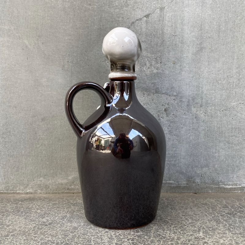 アンティーク 20s 30s スカル ドクロ 蛇 デカンタ ビンテージ ポイズン