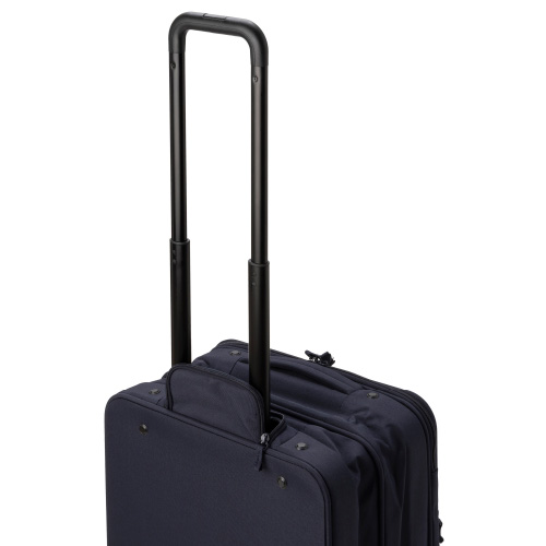 1-3泊] 無印 ソフトキャリーケース 36L ネイビー 4輪 MUJI /スーツ