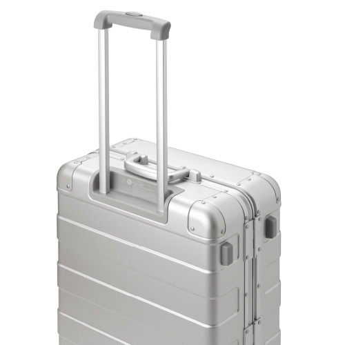 3-5泊] 無印 アルミハードキャリーケース 60L アルミニウム 4輪 MUJI