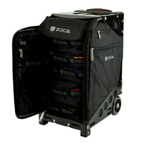 1-3泊] ZUCA PRO Travel 32L Black / Black 2輪 「スタンダード