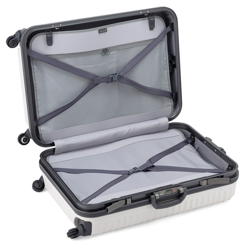 5-10泊] プロテカ(エース) ストラタム 80L ウォームグレー 4輪 ACE