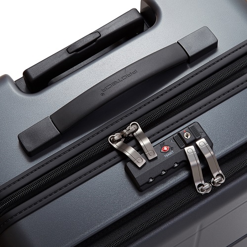 1-3泊] プロテカ(エース) マックスパス 40L ガンメタリック 4輪 ACE