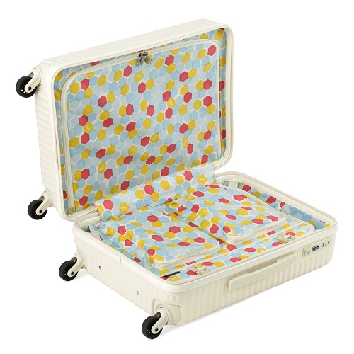 5-10泊] エース ハント マイン 75L カモミールアイボリー 4輪 ACE HaNT