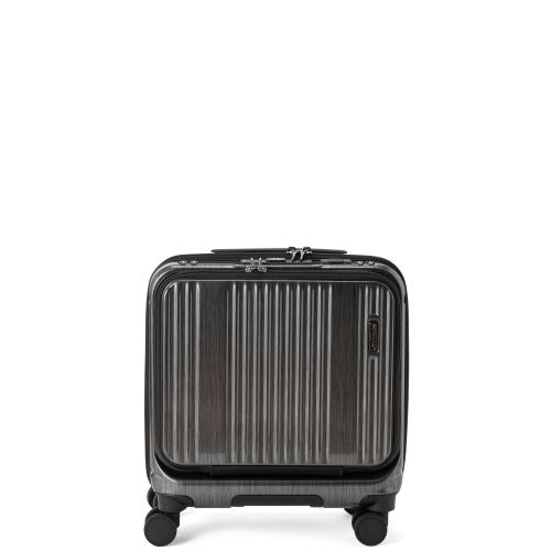 1-3泊] バーマス インターシティ スクエア 33L ブラックヘアライン 4輪