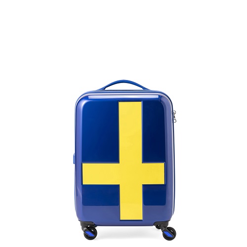 1-3泊] イノベーター 38L サーフブルー×イエロー 4輪 innovator