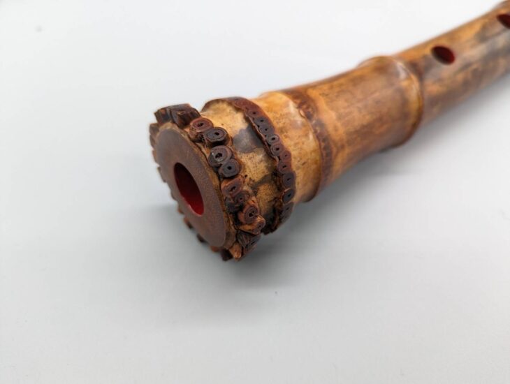 244尺八一尺六寸管竹？山？銘 244尺八一尺六寸管竹？山？銘 尺八