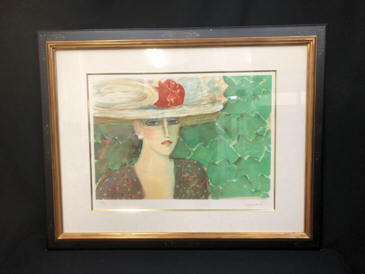 ジャン・ピエール・カシニョール リトグラフ「9月」 ｜骨董品買取 緑和堂