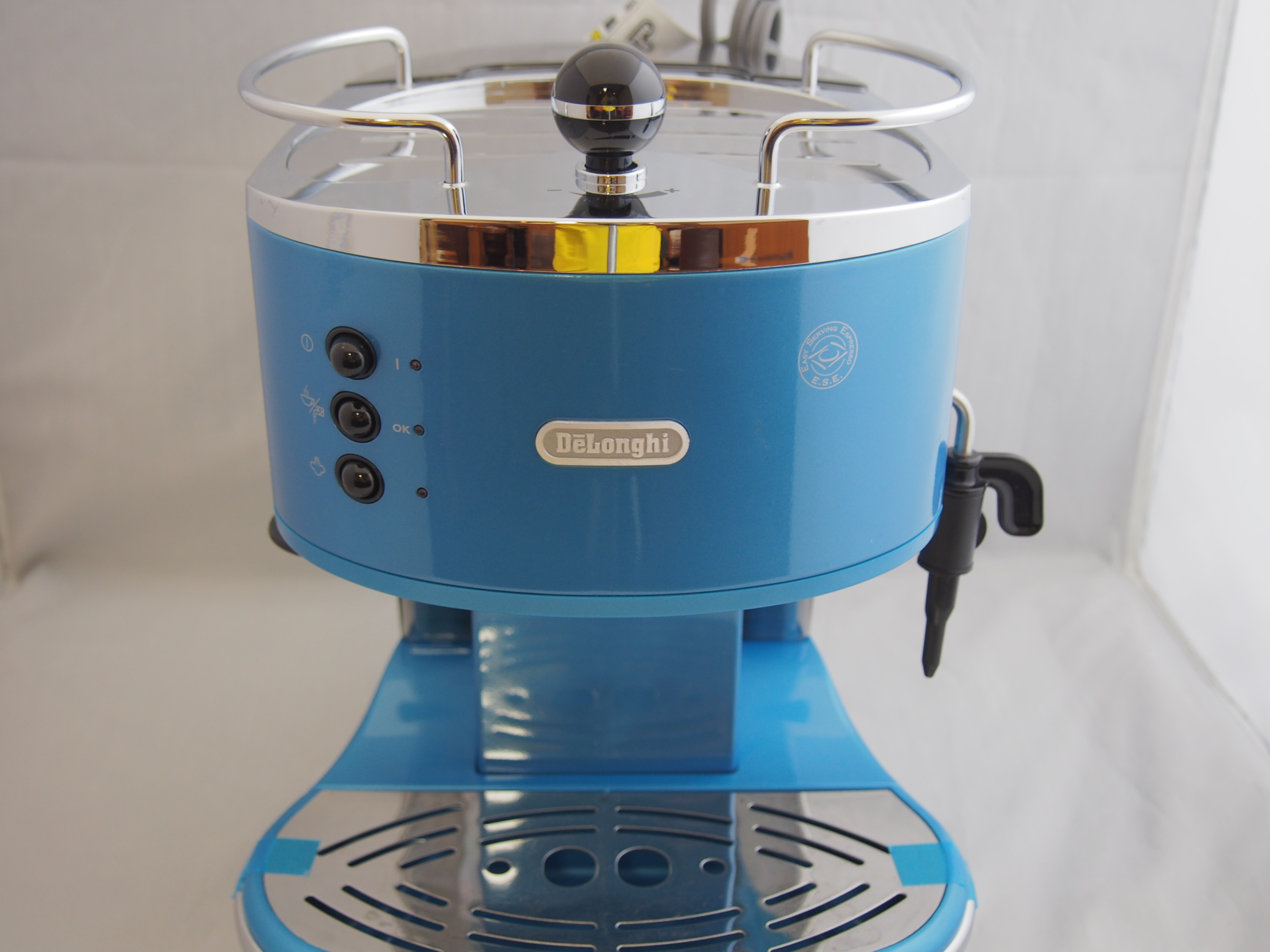 デロンギECO310B エスプレッソマシン ブルー エスプレッソ・カプチーノ