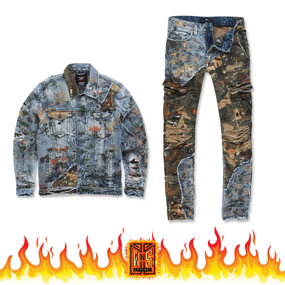 Jordan Craig Freedom Camo Denim Set – WNS Apparel