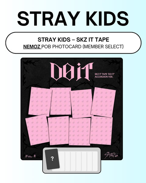 11/25 PHOTOCARD EVENT BY NEMOZ] STRAY KIDS – SKZ IT TAPE [DO IT