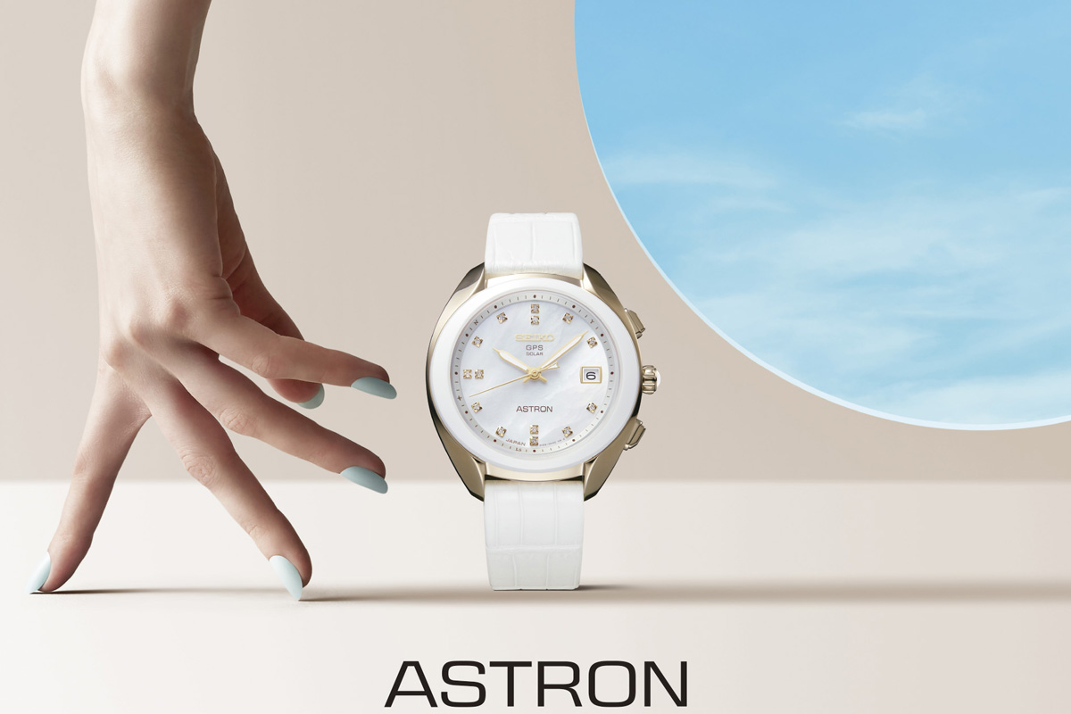 セイコー、GPSソーラーウオッチ「アストロン」のレディスコレクション