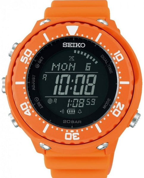 Seiko Prospex Fieldmaster X Beams Solar Orange Tuna SBEP021