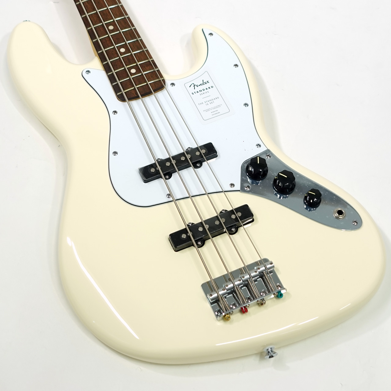 Fender フェンダー Standard Jazz Bass / Olympic White | ワタナベ