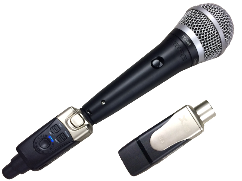 SHURE シュア PGA48-LC-J + Xvive ( エックスバイブ ) XV-U3