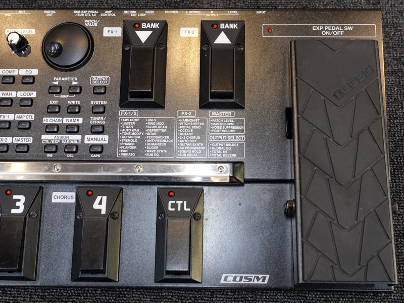 マルチエフェクター 【中古】BOSS GT-8 ハードケース付き BOSS GT-8 GUITAR EFFECTS PROCESSOR（中古/送料無料）【楽器検索