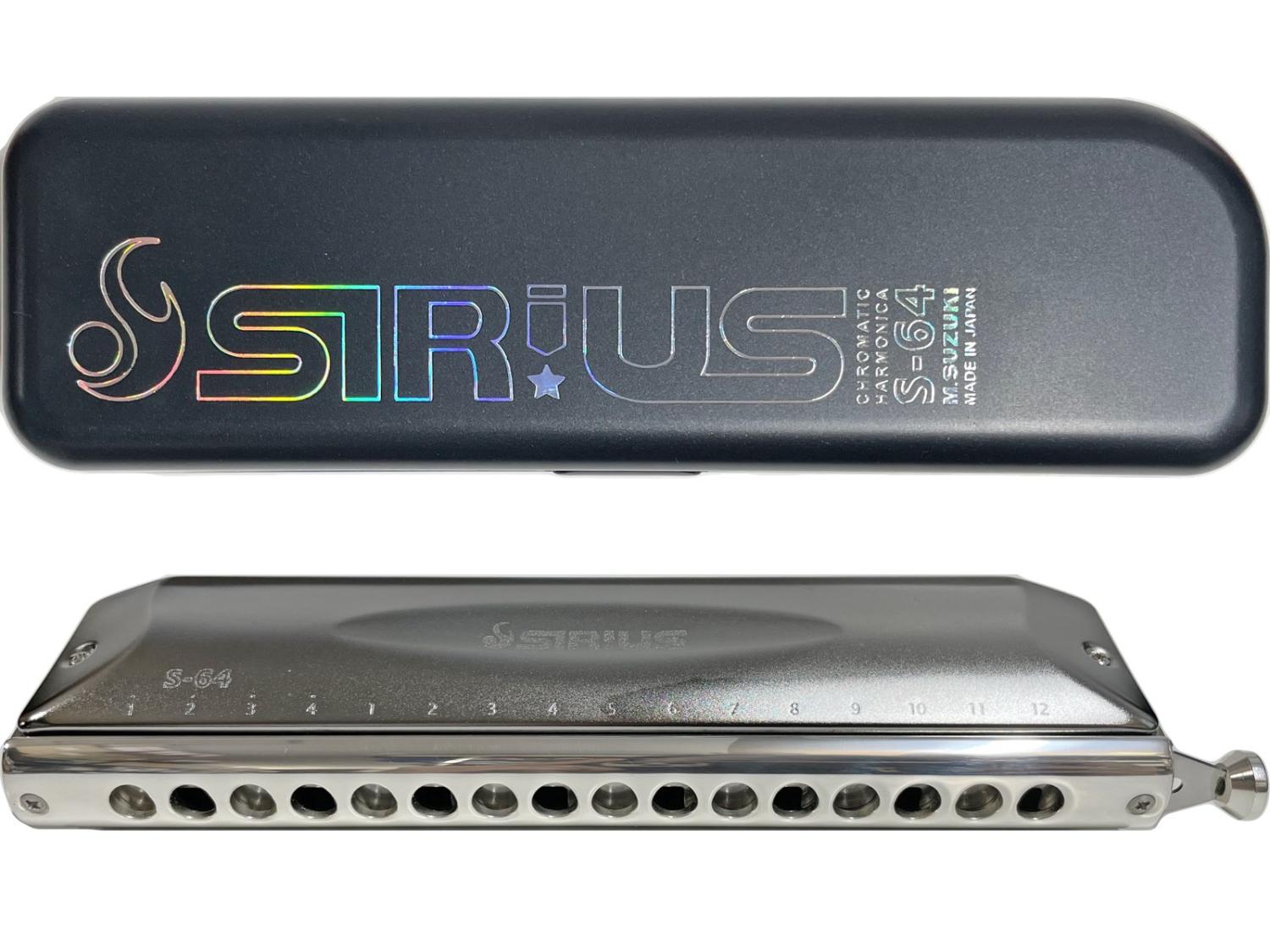 SUZUKI スズキ クロマチックハーモニカ S-64C SIRIUS シリウス 16穴 4