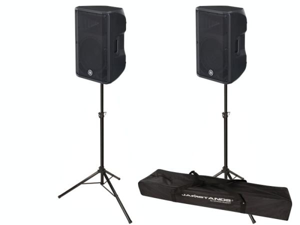 YAMAHA ヤマハ DBR12 2本 + スピーカースタンド(JS-TS50-2)セット 送料
