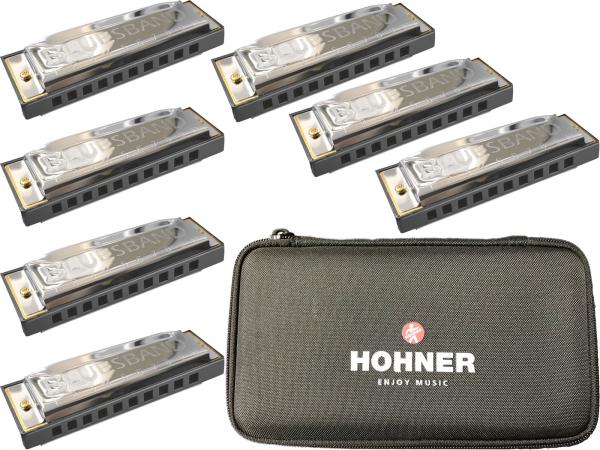 HOHNER ホーナー ブルースハーモニカ 7本 ブルースバンド セット 10穴