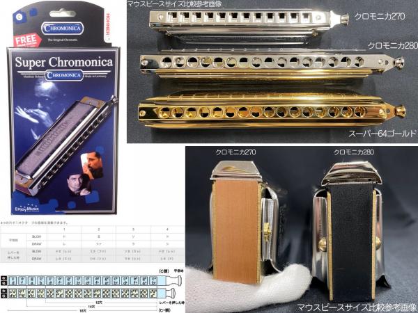 HOHNER ホーナー Super Chromonica 270 クロマチックハーモニカ 270/48