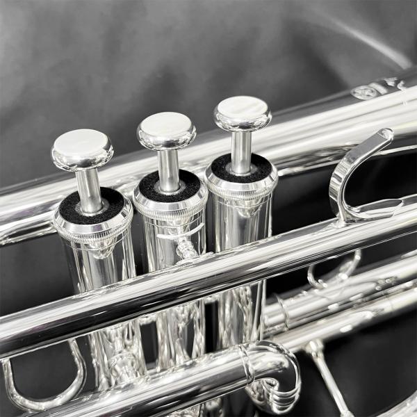 ゲッツェン C管 30C シルバー トランペット本体 3バルブ ケース付き