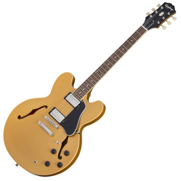 Epiphone エピフォン ES-335 Traditional Pro Metallic Gold セミアコ
