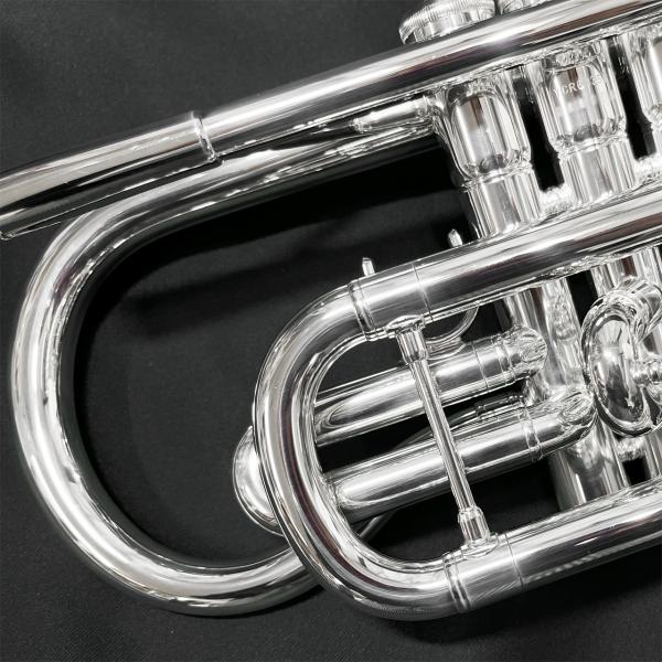 YAMAHA ヤマハ 5年保証対象 YCR-6335SII コルネット 銀メッキ ショート