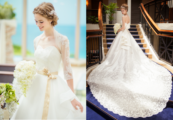 花嫁の永遠の憧れ“レース”がテーマ 2014年 秋の新作コレクション