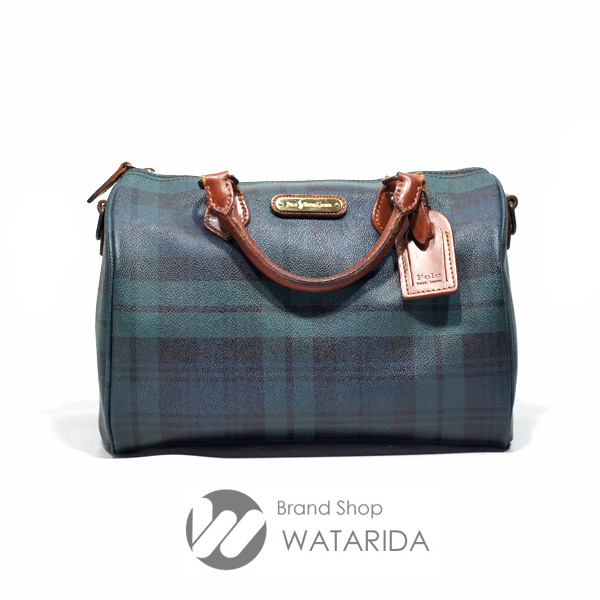 New arrivals】ポロ ラルフローレン ミニ ボストンバッグ