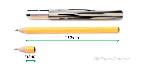 五十音・万年筆風鉛筆補助軸 ミミック ｜ 信頼文具舗